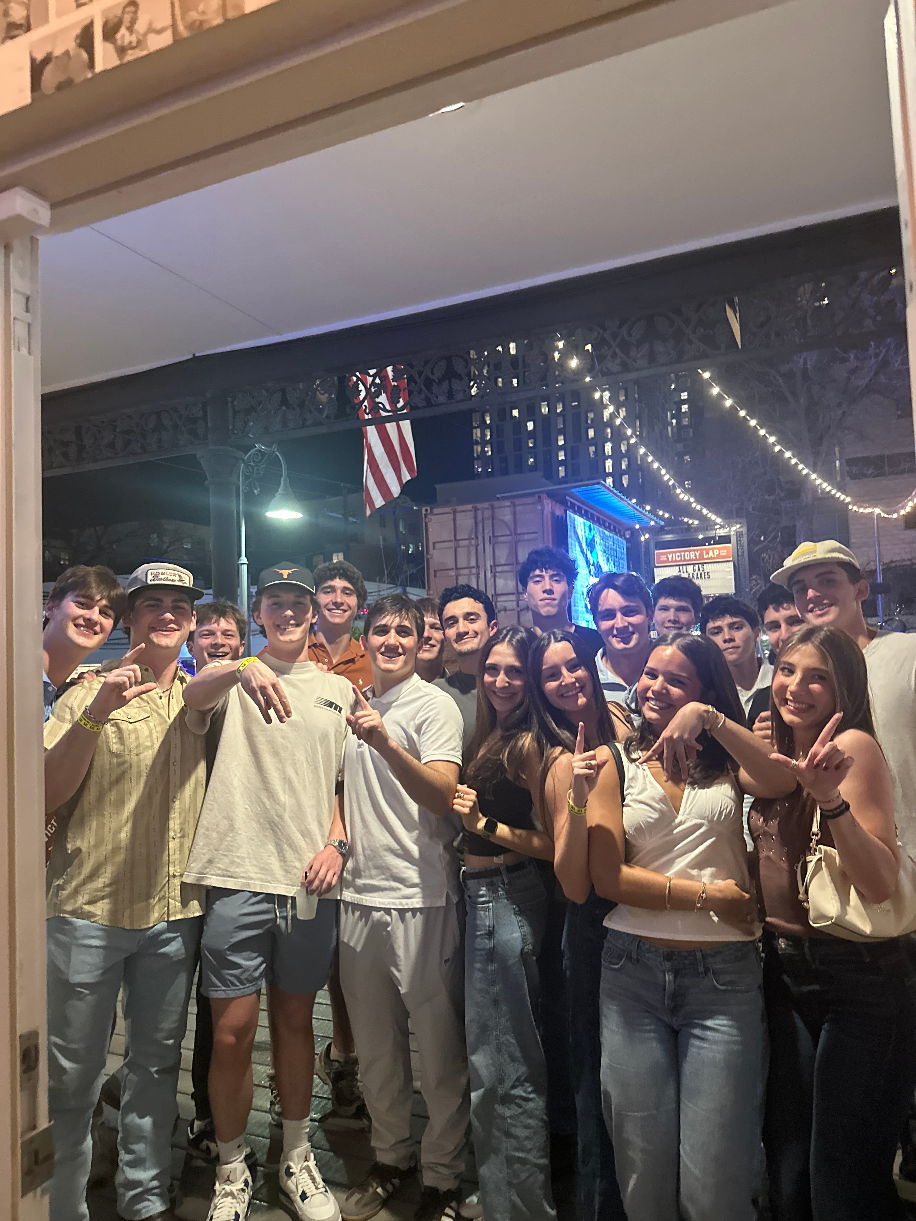 LMI members at end-of-semester celebration