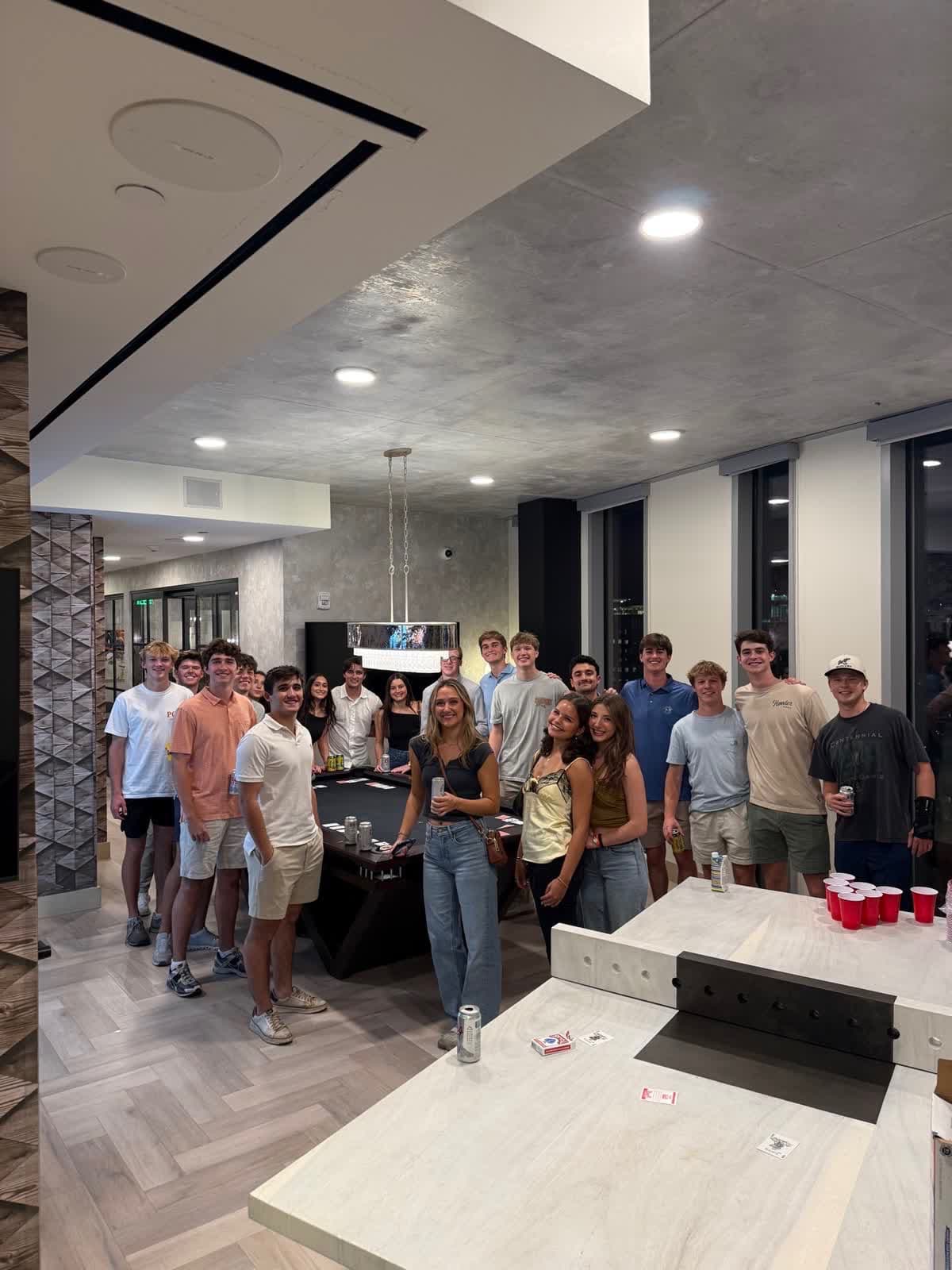 Social night in